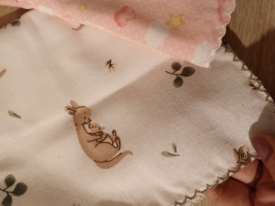 Nakışlı Pamuk Çocuk Battaniyesi - Pembe - Görsel 3