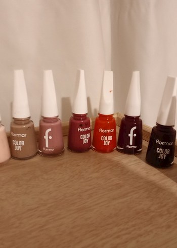 Çok Renkli Flormar Oje Seti 14 adet hepsi - Görsel 2