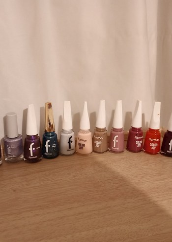 Çok Renkli Flormar Oje Seti 14 adet hepsi - Görsel 3