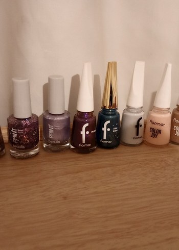 Çok Renkli Flormar Oje Seti 14 adet hepsi - Görsel 5