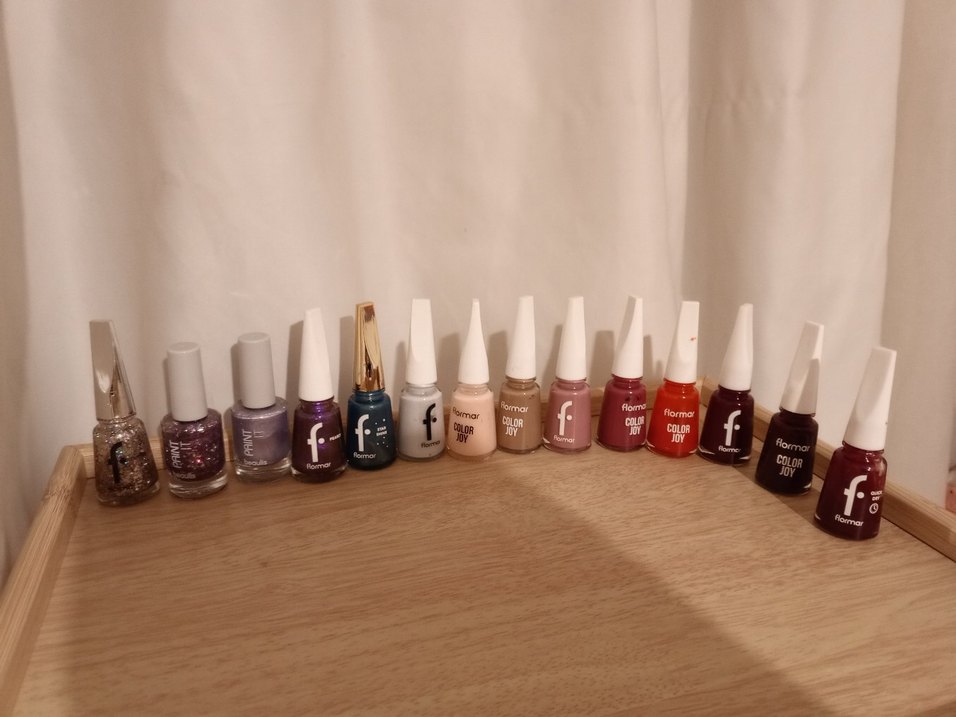 Çok Renkli Flormar Oje Seti 14 adet hepsi - Görsel 3