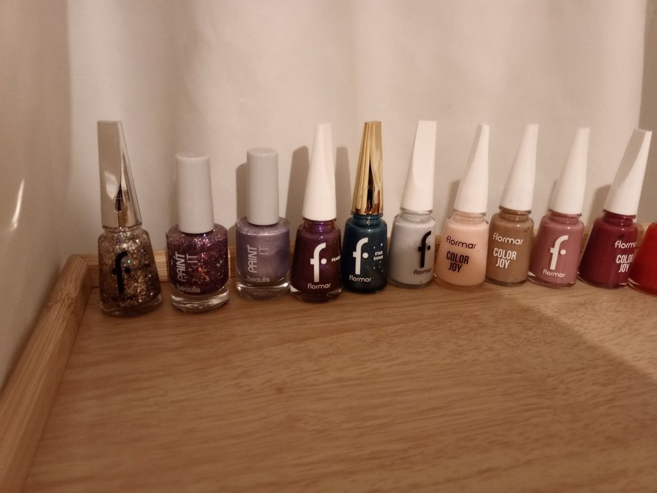 Çok Renkli Flormar Oje Seti 14 adet hepsi - Görsel 5