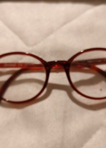 Şeffaf Parlak Bordo Kadın Gözlüğü - Görsel 7