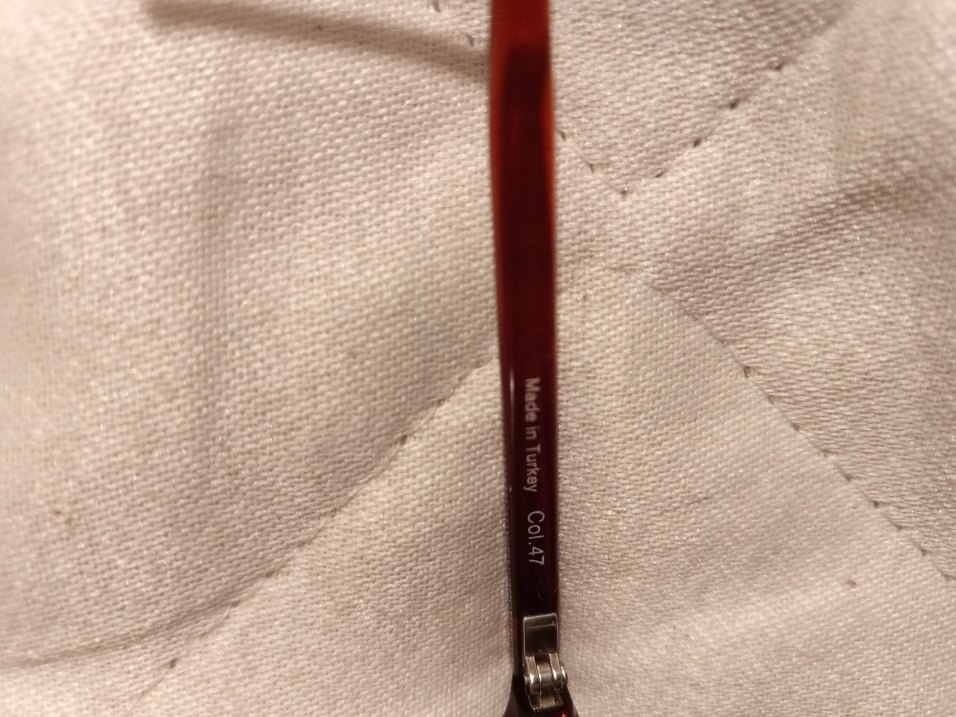 Şeffaf Parlak Bordo Kadın Gözlüğü - Görsel 5