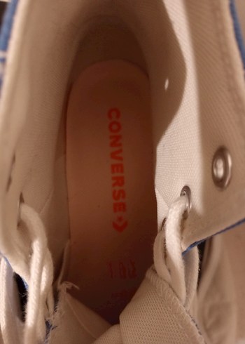 Mavi Platform Topuklu Spor Ayakkabı - Görsel 3