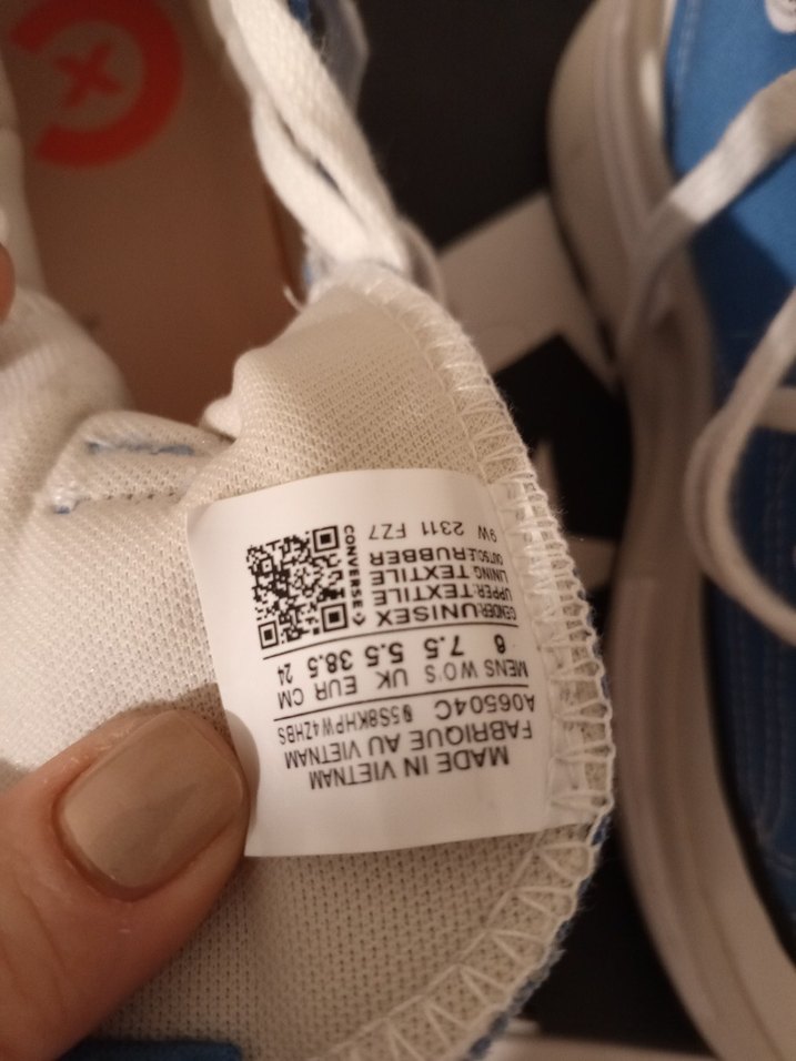 Mavi Platform Topuklu Spor Ayakkabı - Görsel 4