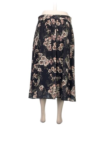 xl Beden Vintage Love Midi Etek %70 İndirimli.
