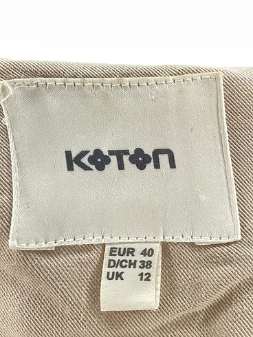 40 Beden çeşitli Renk Koton Trenchcoat %70 İndirimli.
