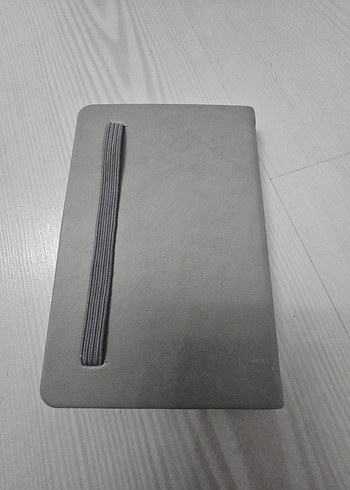 Gri Kapaklı Not Defteri - Görsel 2