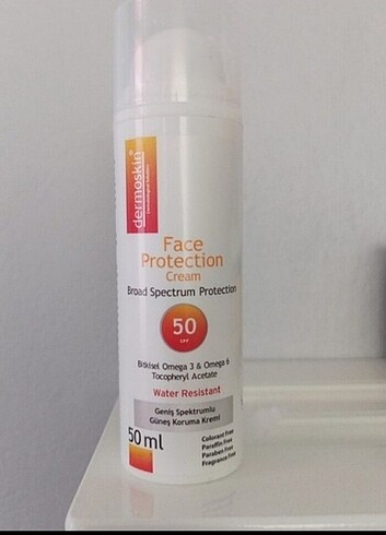 dermoskin face protection güneş kremi 