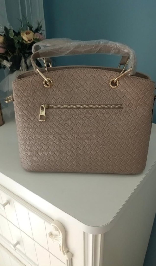 Bej Modern Klasik Kadın Çanta - Görsel 2