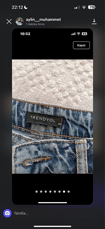 Trendyol & Milla Milla kot