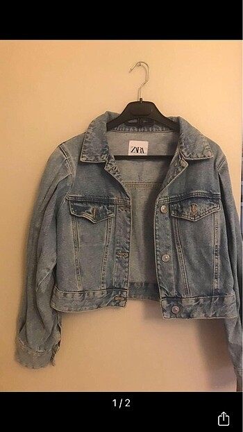 Zara jean ceket