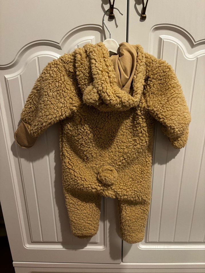 Kahverengi Kürklü Bebek Tulumu Wellsoft - Görsel 2