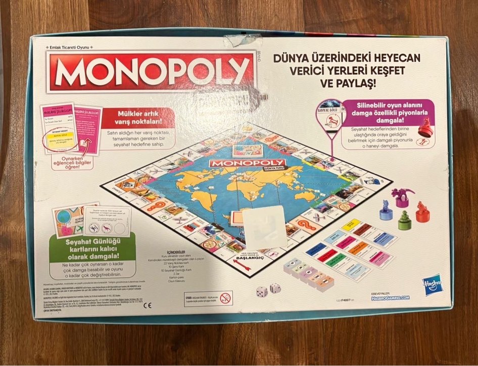 Monopoly Dünya Turu - Görsel 2