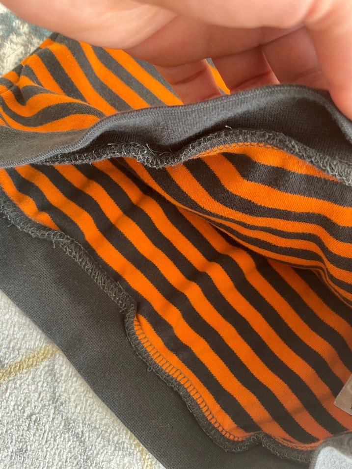 Erkek Çocuk Kahverengi Çizgili Sweatshirt - Görsel 4