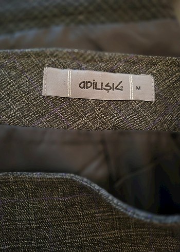 38 beden Gri Midi Kalem Etek - Görsel 5