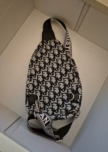 Dior Baskılı Gri kadın çapraz Çantası - Görsel 2