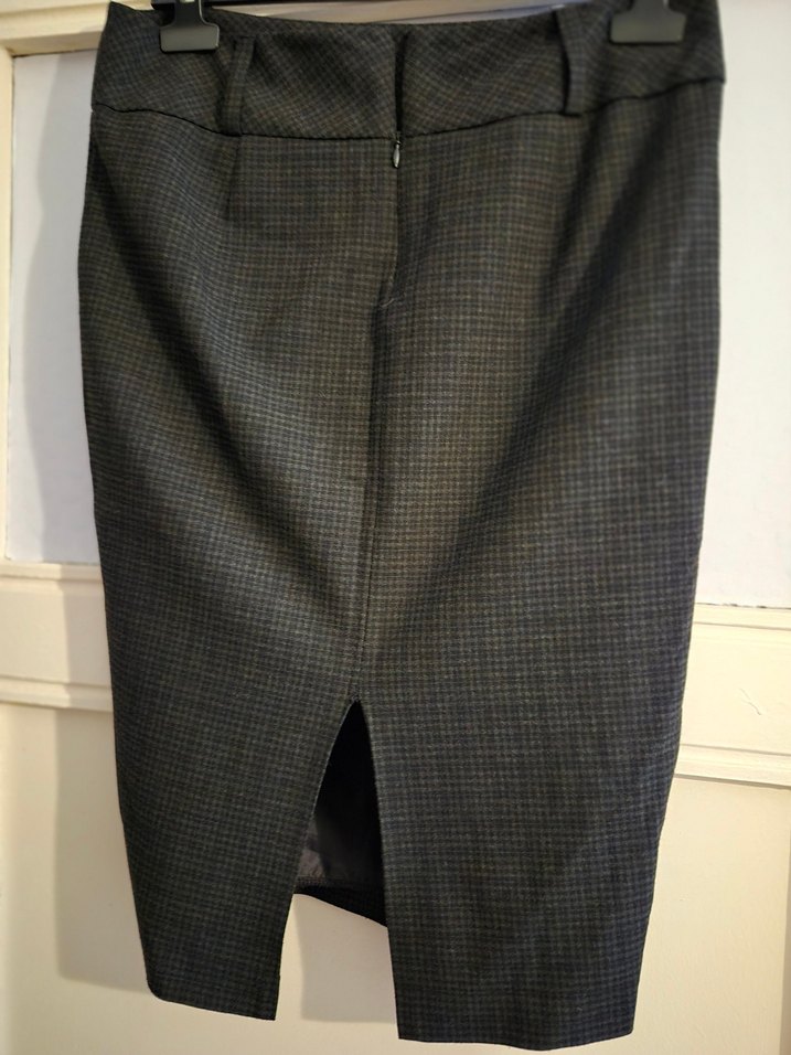 38 Gri Midi Kalem Etek - Görsel 2