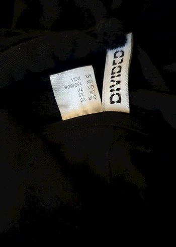 H&M Divided Siyah Kapüşonlu Kadın Sweatshirt - Görsel 4