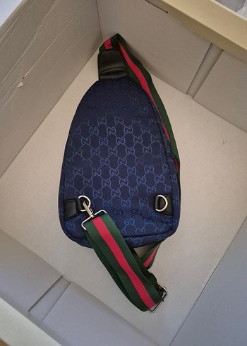 Koyu Mavi Gucci Kadın
 Omuz Çantası - Görsel 2