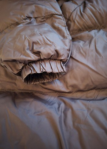 36 Siyah Uzun Fermuarlı Kadın Kış Montu - Görsel 10