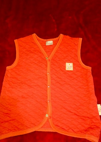 Kız çocuk peluş yelek - Görsel 4