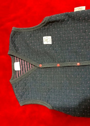 Kız çocuk peluş yelek - Görsel 7