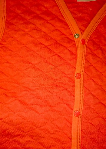 Kız çocuk peluş yelek - Görsel 3