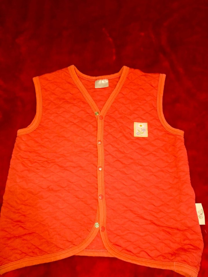 Kız çocuk peluş yelek - Görsel 4