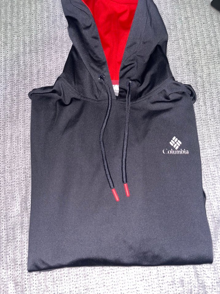 Columbia Siyah Kapüşonlu Unisex Sweatshirt - Görsel 2