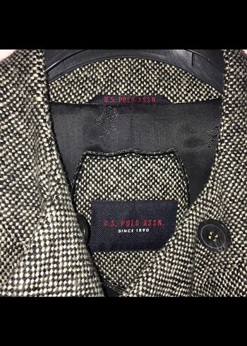 Kemerli Gri Uzun Kaban - Görsel 5