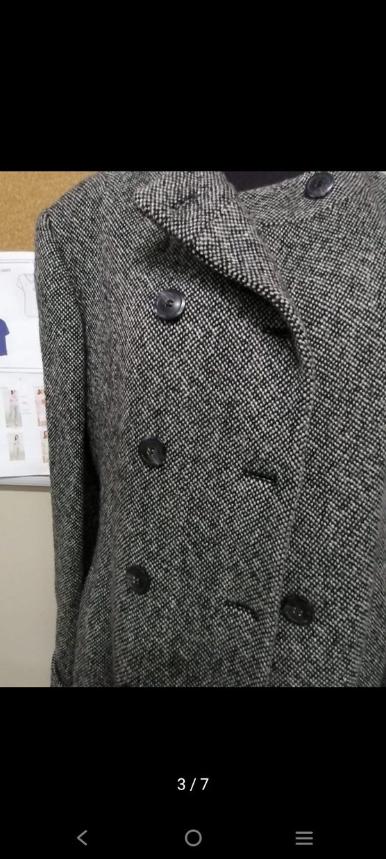 Kemerli Gri Uzun Kaban - Görsel 3