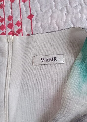 Şifon  midi elbise - Görsel 5