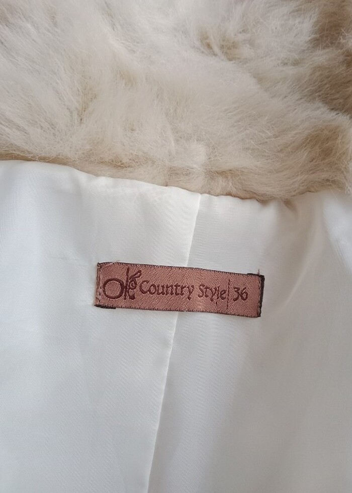 Peluş ceket - Görsel 5