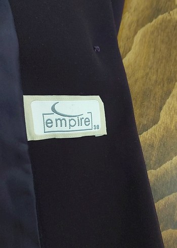 Düğmeli mürdüm Kadın Blazer Ceket - Görsel 4