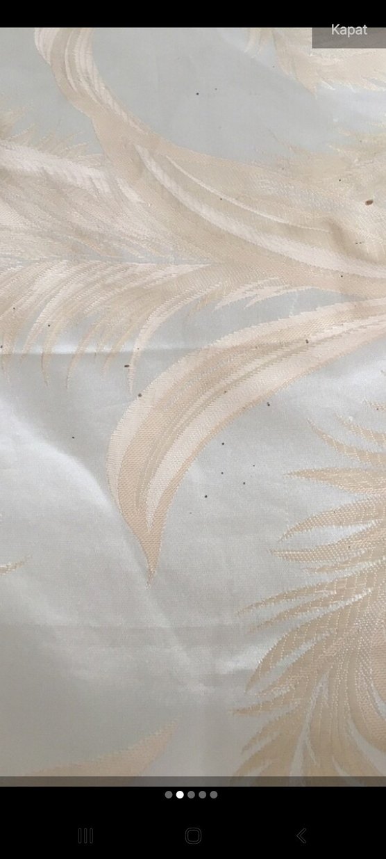 Bej Parlak Desensiz Nevresim Takımı - Görsel 4