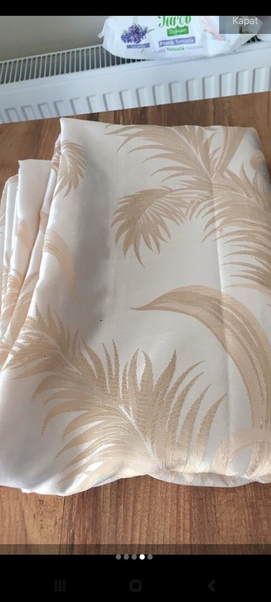 Bej Parlak Desensiz Nevresim Takımı - Görsel 2