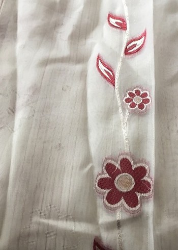 Nakışlı Beyaz Nevresim Takımı - Görsel 2