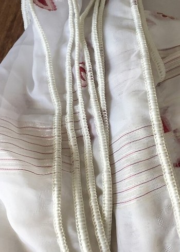 Nakışlı Beyaz Nevresim Takımı - Görsel 5