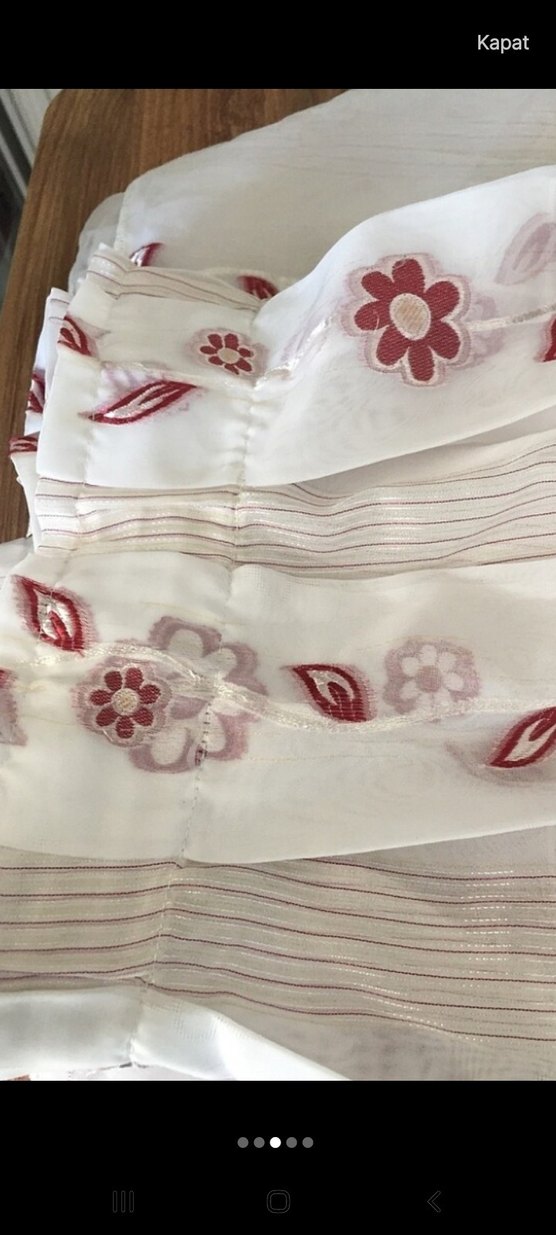 Nakışlı Beyaz Nevresim Takımı - Görsel 3