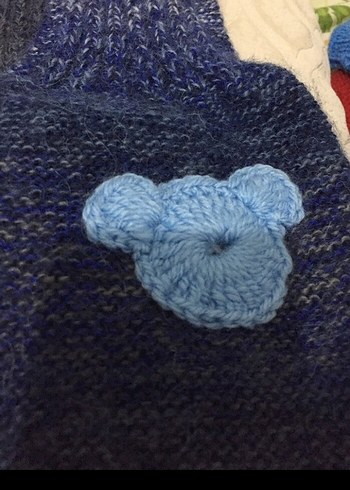 Erkek Çocuk Lacivert Düğmeli Triko Hırka - Görsel 3