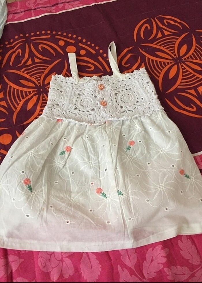 Yeni etiketli hiç kullanılmadı kiz çocuk elbise  - Görsel 2
