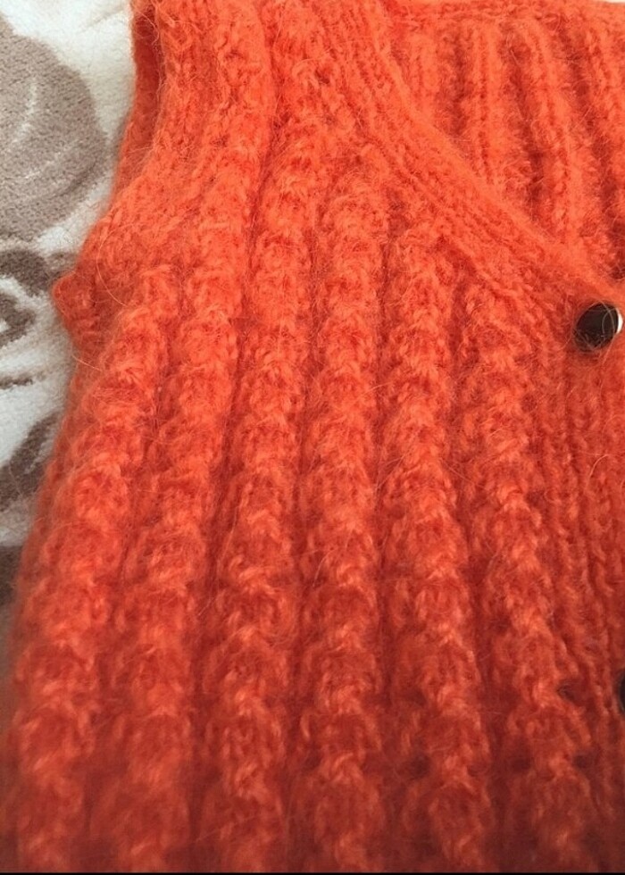 El yapımı yünlü iple yapılmiş - Görsel 4