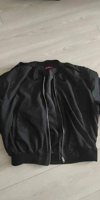 m Beden siyah Renk Bomber ceket