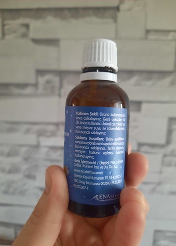 Lansinoh BayBay Night Melisa Ekstreli Takviye Sıvı 50 ml