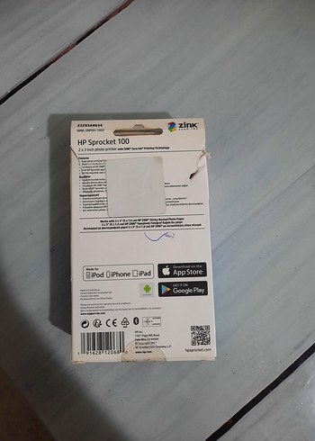 HP Sprocket Taşınabilir Kırmızı Fotoğraf Yazıcısı - Görsel 8