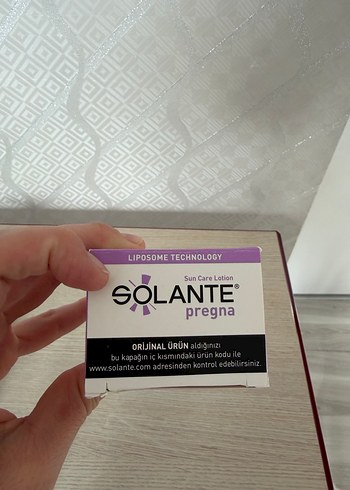 Solante Pregna SPF 50+ Güneş Koruyucu Losyon - Görsel 2