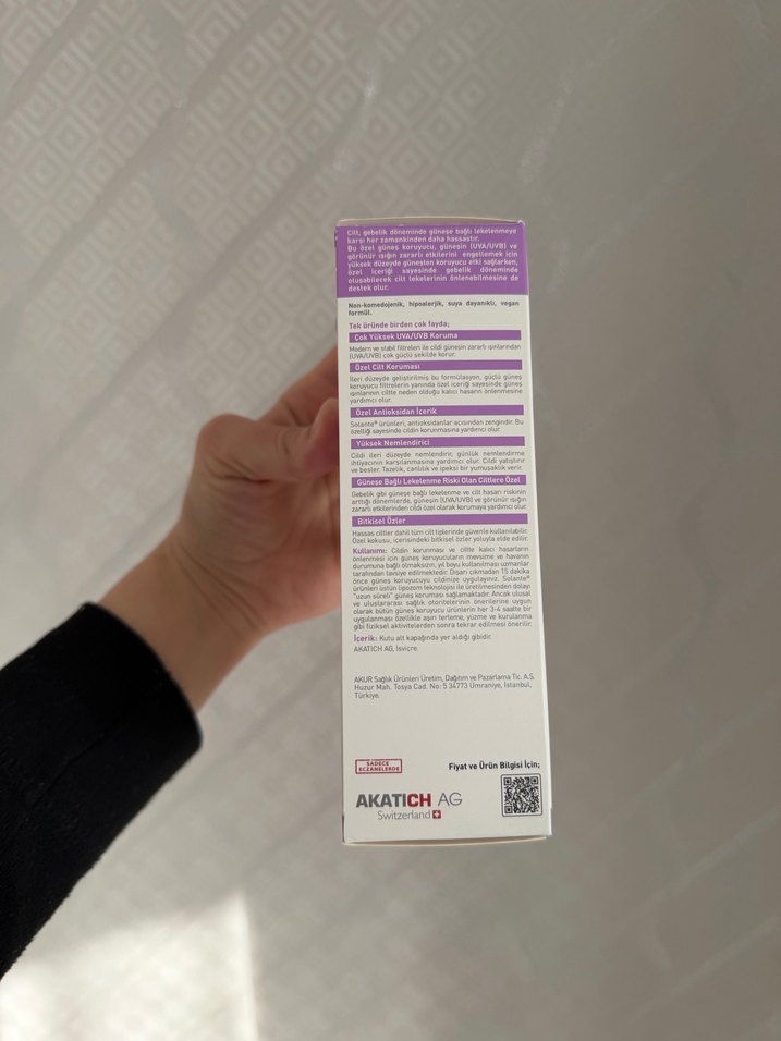 Solante Pregna SPF 50+ Güneş Koruyucu Losyon - Görsel 3