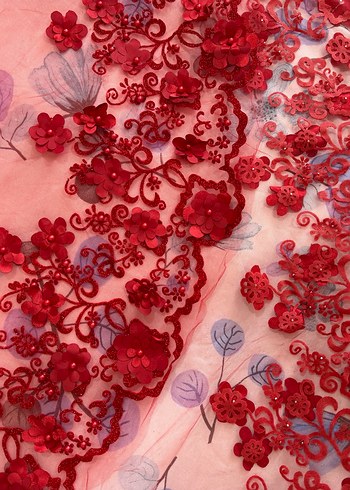 Gelin duvak seti - Görsel 2